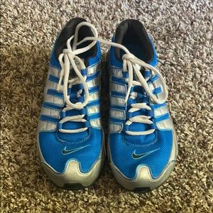 Nike Shox Blue Sneakers